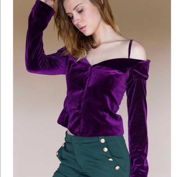 dark purple tops